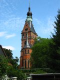 Luthernsk kostel sousedc s pozemkem muzea | Foto: Ondej Majerk.