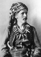 Karel May jako Kara ben Nemsí v roce 1896. | Fotografie převzata z Karl-May-Gesellschaft e.V.